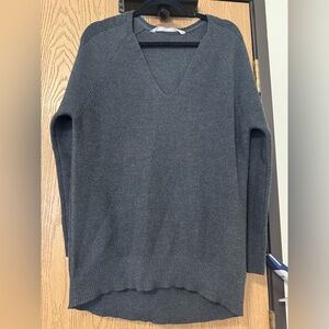 Athleta Charcoal Knit Top